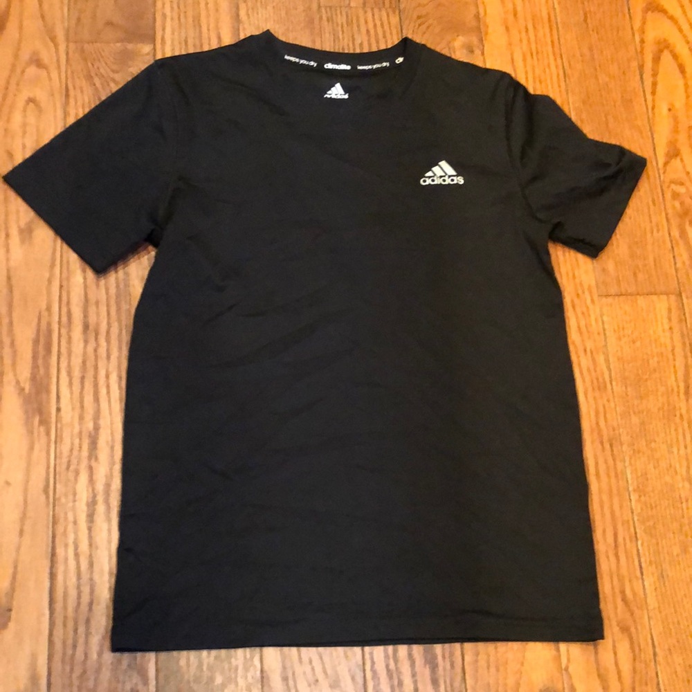 Black Adidas Climalite shirt